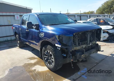 2017 Nissan Titan Pro-4X from USA, damaged, VIN 1N6AA1E50HN505379